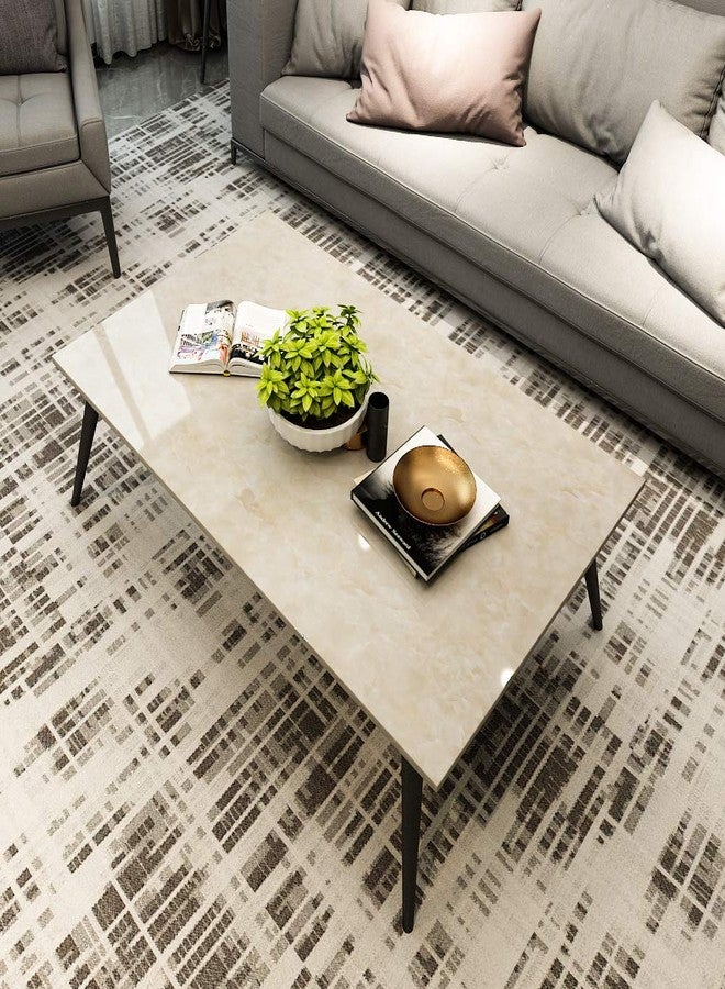 REXOTEX ورق لاصق من الفينيل بنقشة الرخام من ريكسوتكس لأسطح العمل - ورق جدران مقاوم للماء قابل للتقشير واللصق، مقاس 60 × 200 سم، فيلم جرانيت ذاتي اللصق للمطبخ والحمام والأثاث وتجديد الجدران (عبوة من 3 قطع) - Image 4